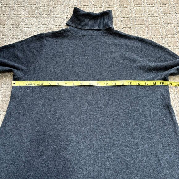 Marine Layer Addison Sweater Dress Womens Small Wool Cashmere Blend Gray Casual - Picture 9 of 10